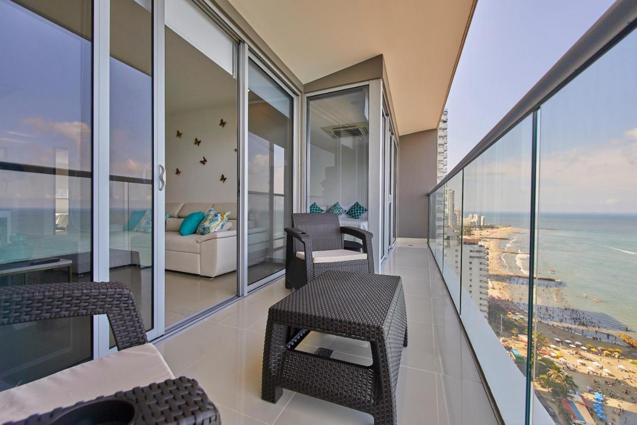 Cartagena Beachfront Paradise With Outstanding Sunset Views מראה חיצוני תמונה