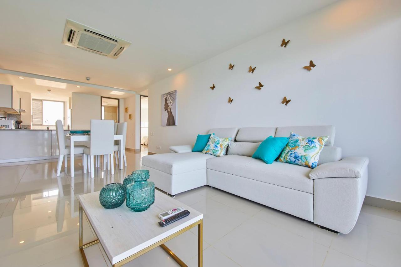 Cartagena Beachfront Paradise With Outstanding Sunset Views מראה חיצוני תמונה